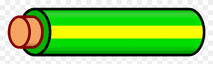 1233x305 Wire Green Yellow Stripe Green With White Stripe Wire, Baseball Bat, Baseball, Team Sport HD PNG Download