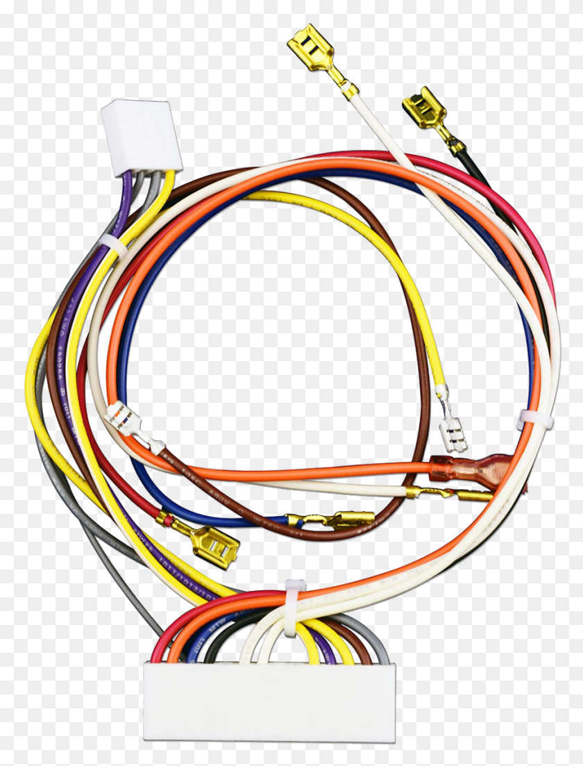 902x1207 Wire Harness Kit Wire, Horn, Brass Section, Musical Instrument HD PNG Download