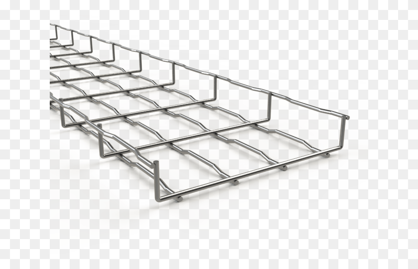 640x480 Wire Mesh Cable Tray Bfr H15 Charola Tipo Mall, Roof Rack HD PNG Download