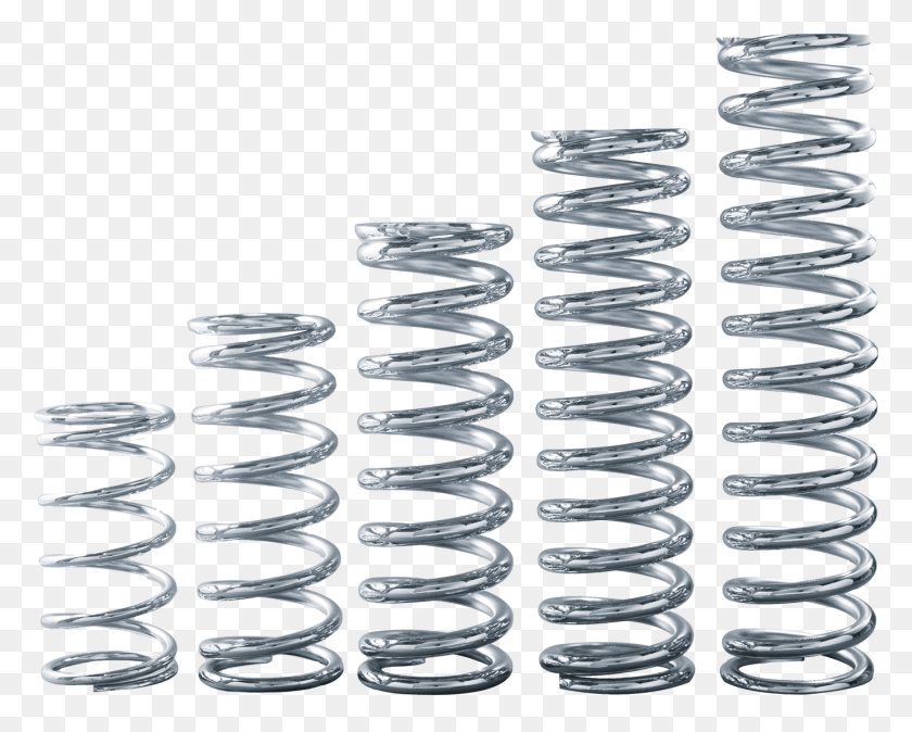 1375x1083 Wire Springs Spring Coil, Spiral, Rotor, Machine HD PNG Download