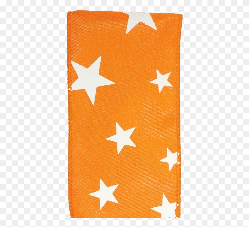 397x704 Wired Spirit Star Ribbon Orangewhite 10 Yd, Star Symbol, Symbol, Rug Descargar Hd Png