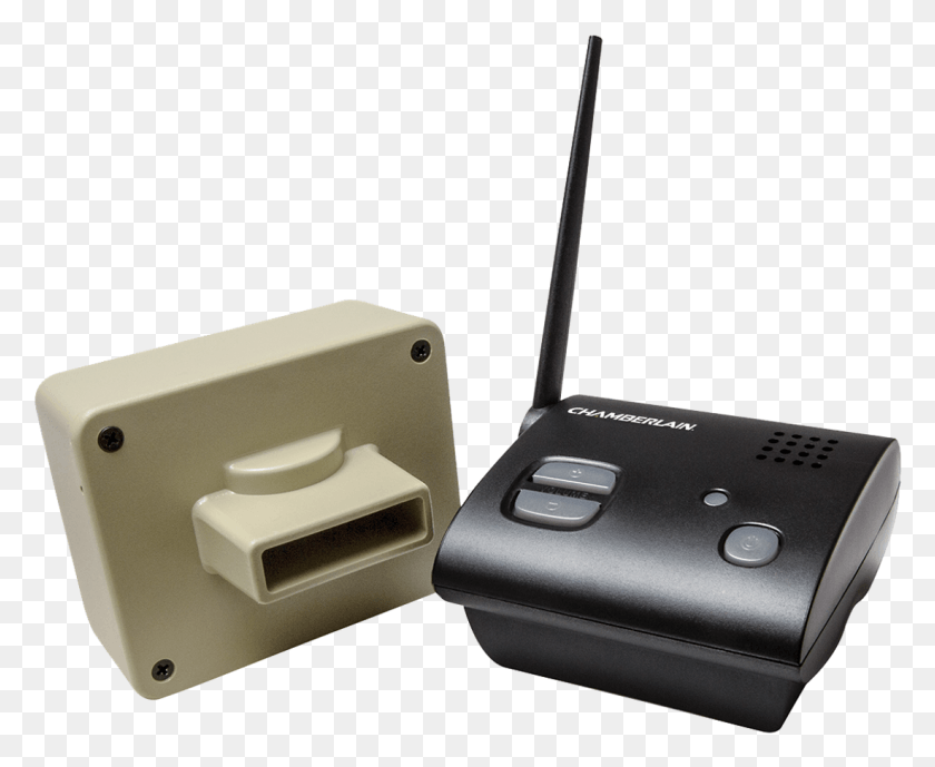 1101x889 Wireless Motion Alert Chamberlain Driveway Alarm, Adapter, Electronics, Router HD PNG Download