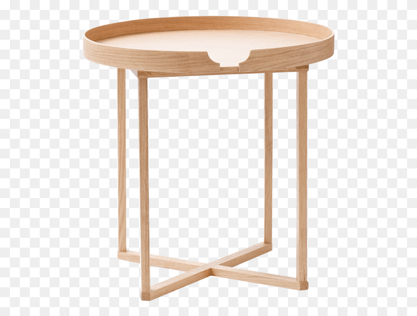 509x578 Wireworks Damien Side Table Round Oak Scandinavian Side Table, Furniture, Stand, Shop HD PNG Download
