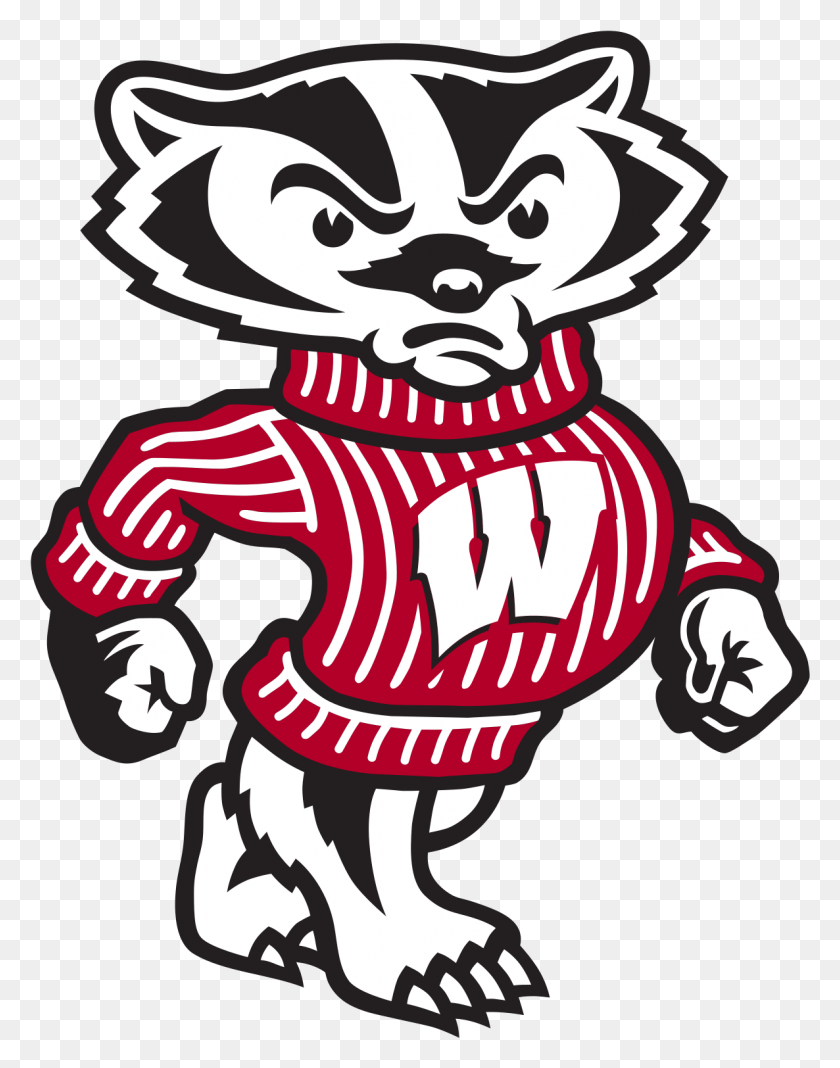 1186x1533 Wisconsin Badgers, Text, Mascot, Label HD PNG Download
