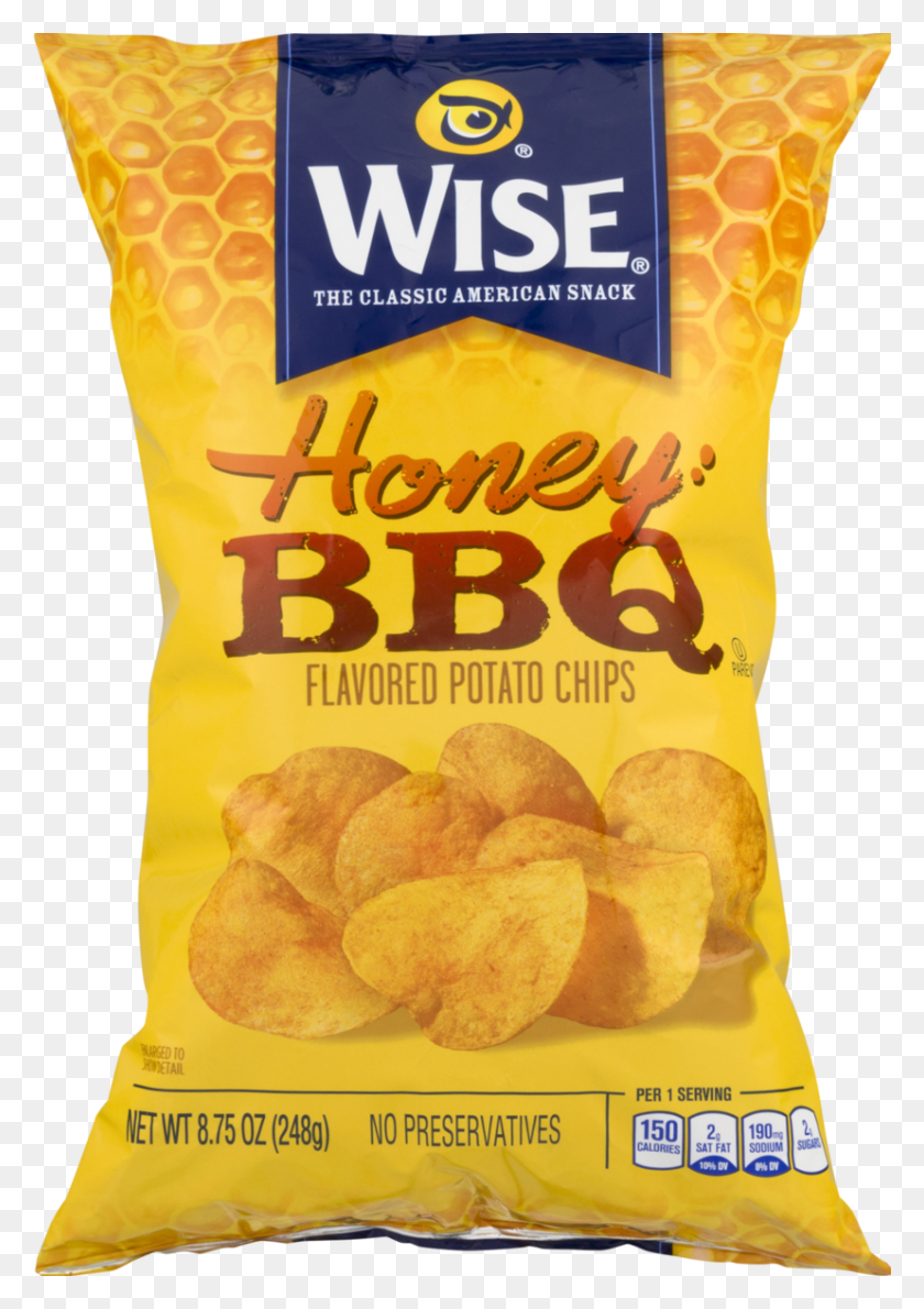 828x1200 Wise Foods Медовые Барбекю Картофельные Чипсы Wise Honey Bbq Chips, Еда, Жареный Цыпленок, Наггетсы Hd Png Download