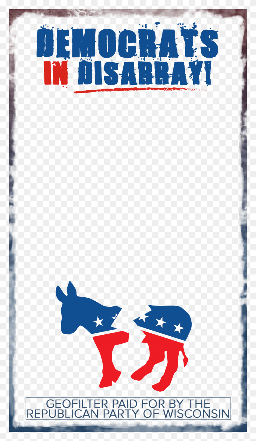 1080x1920 Цифровая Реклама Wisgop Выделяет Демократов В Беспорядке Осла-Демократа, Плакат, Реклама, На Открытом Воздухе Hd Png Скачать