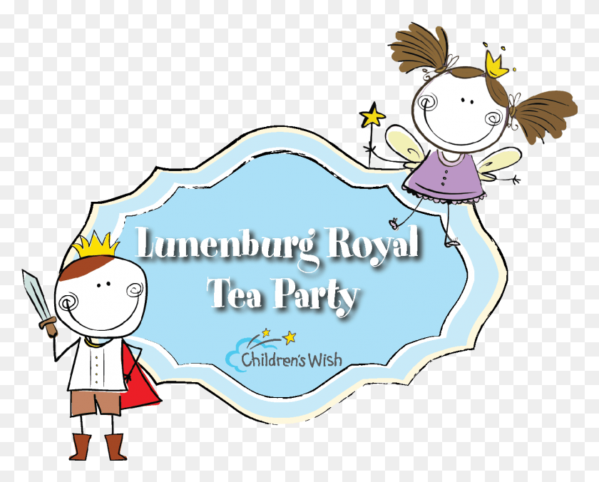 1375x1086 Wish Presents The Lunenburg Royal Tea Party Children39s Wish Foundation Of Canada, Label, Text, Graphics HD PNG Download