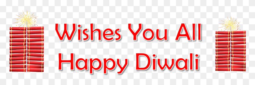 1193x338 Wishes You All Happy Diwali Image Background Carmine, Text, Alphabet, Word HD PNG Download