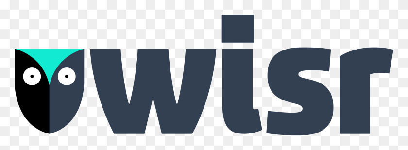 10152x3241 Wisr Logomark Midnight Rbg Wisr Logo, Word, Text, Label Hd Png Скачать