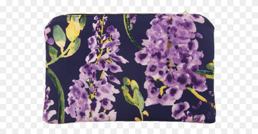 568x378 Wisteria Zip Purse In Indigo Moth Orchid, Plant, Flower, Blossom HD PNG Download