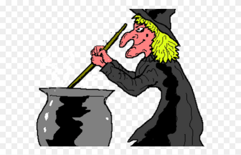 592x481 Witch And Cauldron Clipart, Performer, Person, Human HD PNG Download