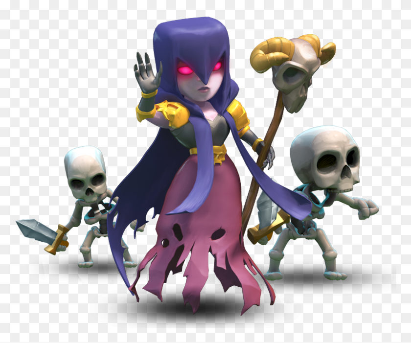 798x656 Witch Clash Of Clans Characters, Comics, Book, Graphics HD PNG Download