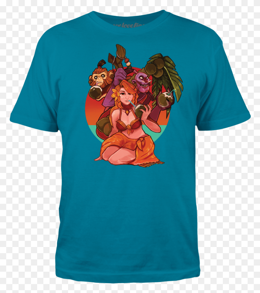 810x924 Witch Doctor39s Coconut Stand Game Bro Shirt, Clothing, Apparel, T-shirt HD PNG Download