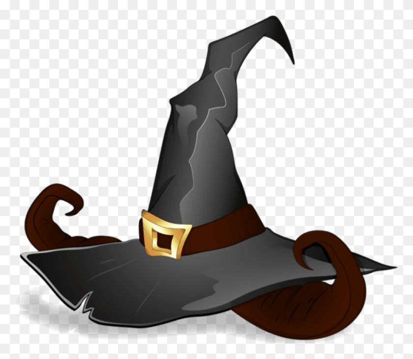 839x722 Witch Hat And Shoes Images Background Sombreros De Brujas, Clothing, Apparel, Axe HD PNG Download