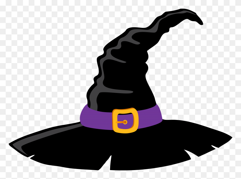 6137x4444 Witch Hat Vector, Clothing, Apparel, Hat HD PNG Download