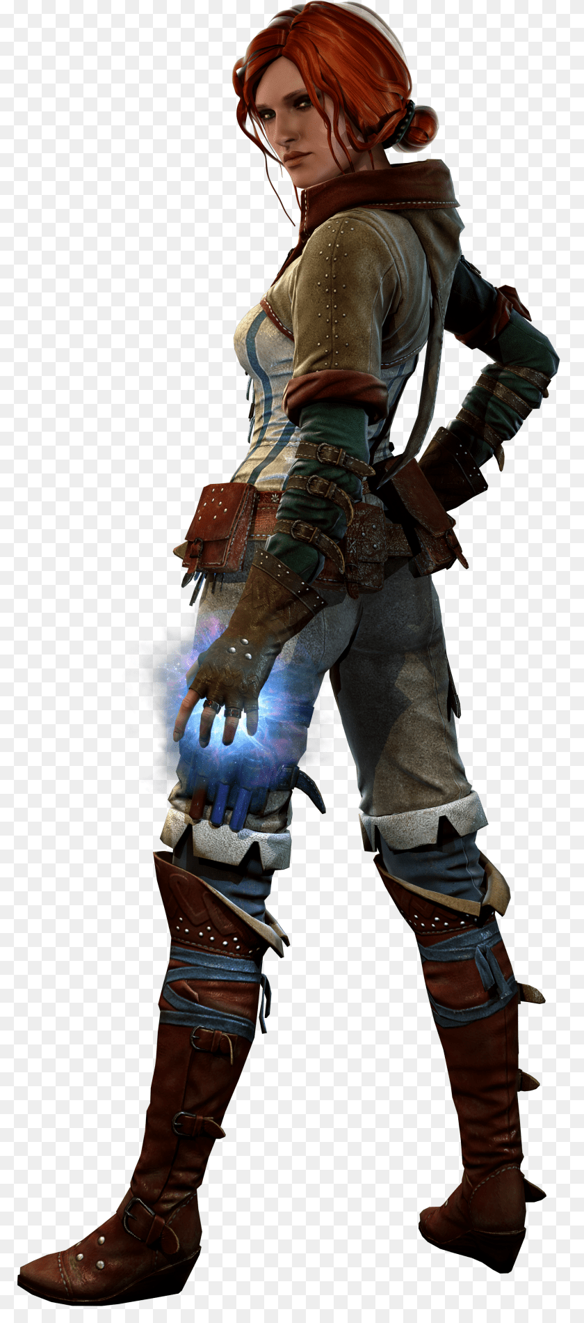 2121x4798 Witcher 3 Triss Ass PNG