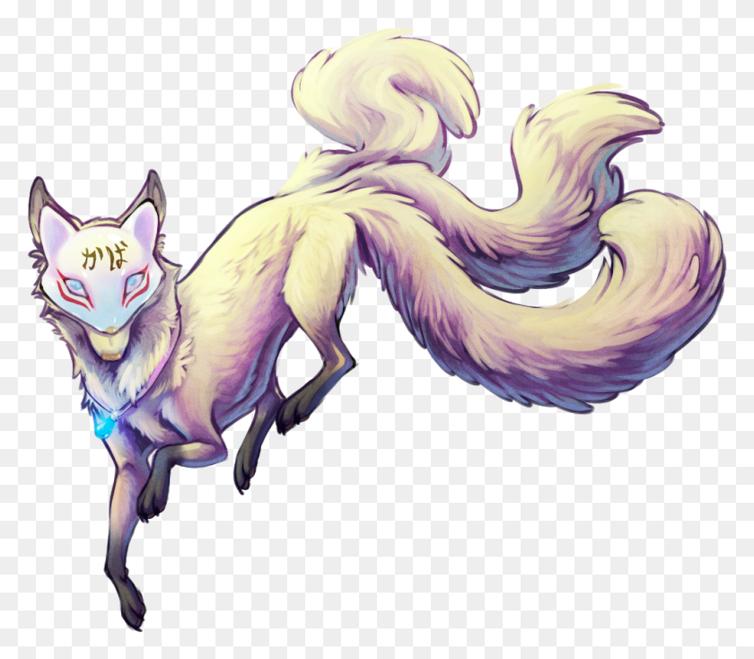 995x861 With A Mask It S Like Cookies Dibujos De Zorros Magicos, Wolf, Mammal HD PNG Download