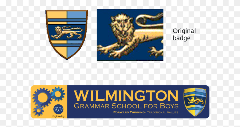 627x385 With A More Refined Shield Shape And A New Highly Polished Wilmington Grammar School For Boys, Armor, Panther, Wildlife HD PNG Download