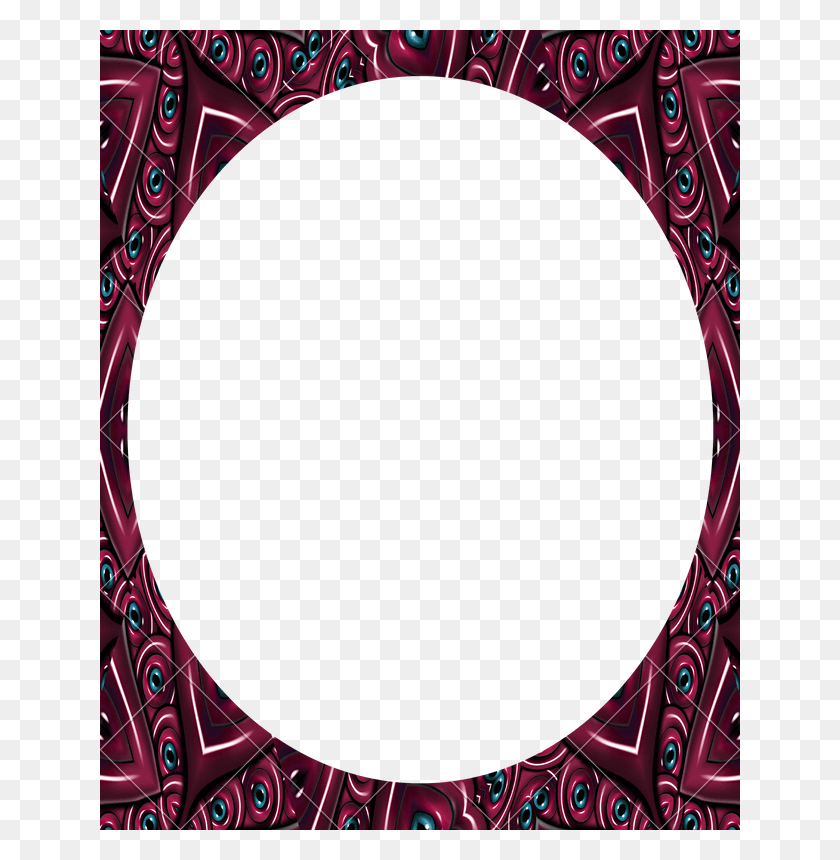 640x800 With Decorated Round Borders Circle, Pattern, Armor, Ornament HD PNG Download