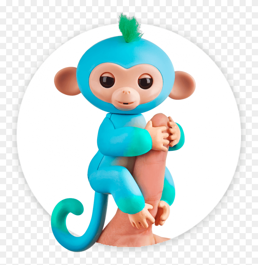 875x902 With Fingerlings Fun Is Always Close At Hand Fingerlings Baby Monkey Charlie, Person, Human, Skin HD PNG Download
