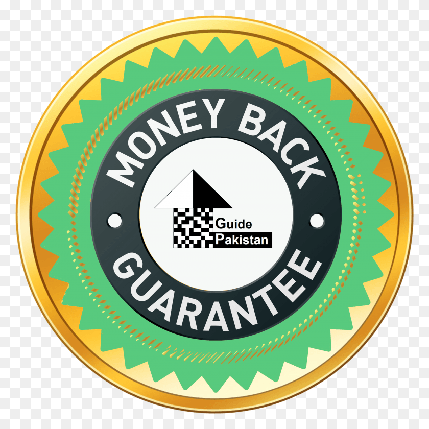 2795x2797 With No Questions Asked Policy Money Back Guarantee, Label, Text, Logo HD PNG Download