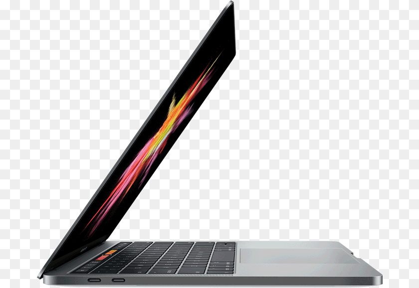 694x578 With Retina Display Touch Bar And Touch Id Side Apple Macbook Pro Mid 2017, Computer, Electronics, Laptop, Pc Sticker PNG