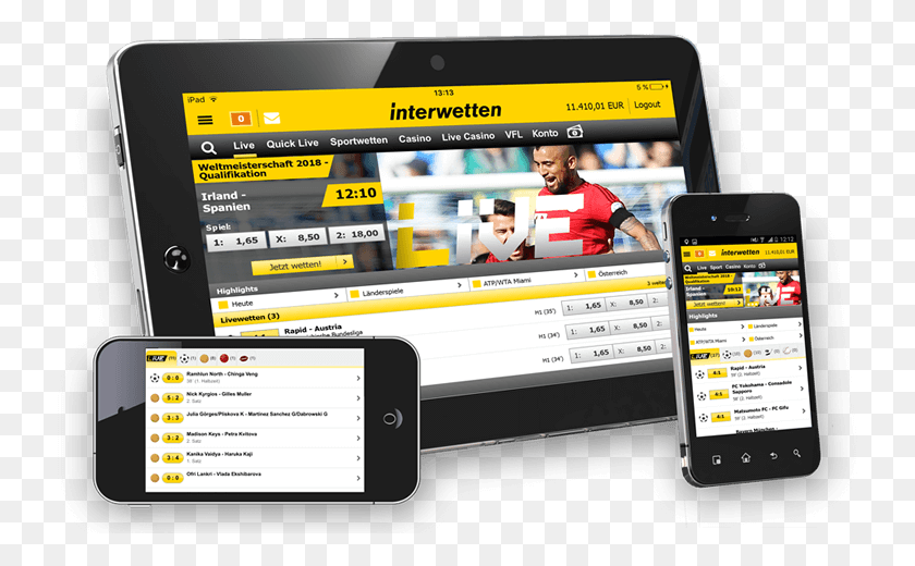 735x460 With The Mobile Site And Apps For Ios Android And Interwetten App, Mobile Phone, Phone, Electronics HD PNG Download