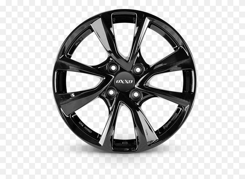 562x555 With The Oberon 4 Oxxo Wheels Proves That Uncompromising Oxxo Oberon 4 Black, Alloy Wheel, Spoke, Wheel HD PNG Download