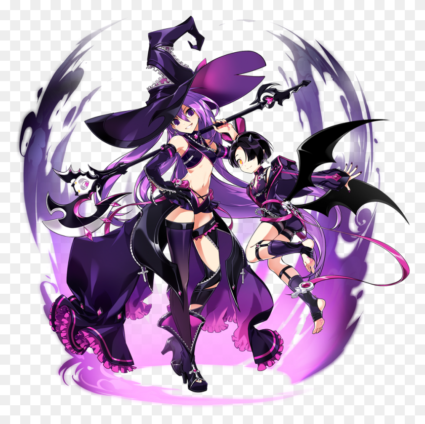 928x925 With This New Contract Angkor Can Be Summoned Closer Elsword Aisha Oz Sorcerer, Graphics, Helmet HD PNG Download