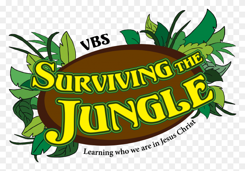 3248x2192 With Transparency Surviving The Jungle Vbs, Label, Text, Plant HD PNG Download