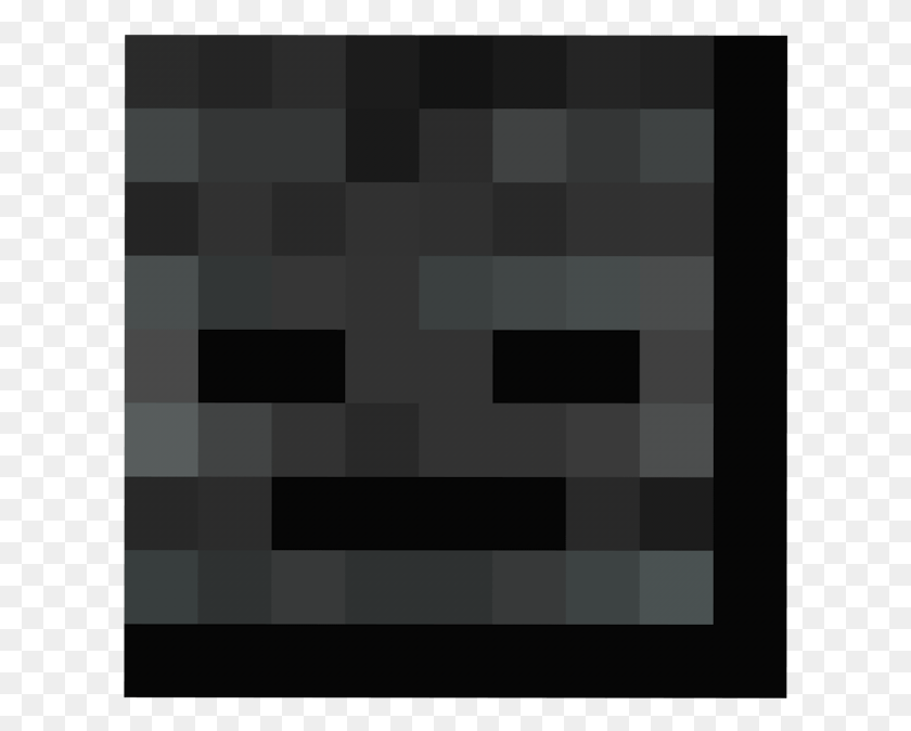 614x614 Wither Skeleton Skull Minecraft, Texture, Chess, Game HD PNG Download