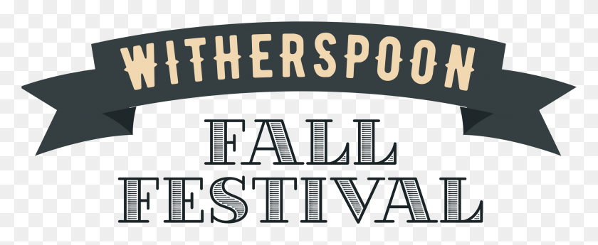 2706x991 Witherspoon Fall Festival, Text, Number, Symbol HD PNG Download