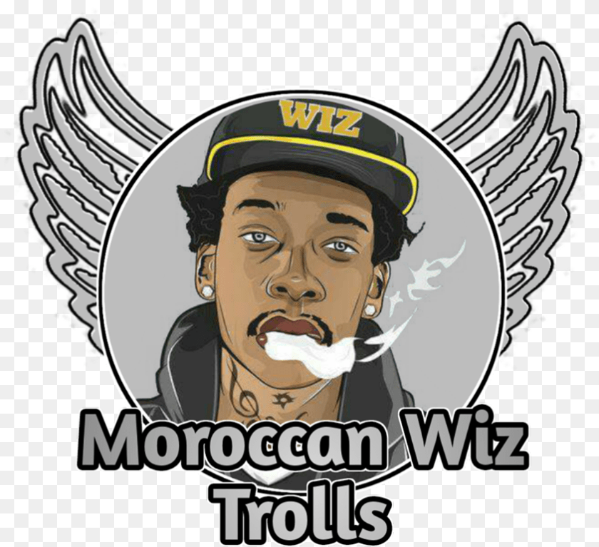 843x770 Wiz Trolls Logo Language, Adult, Person, Man Sticker PNG