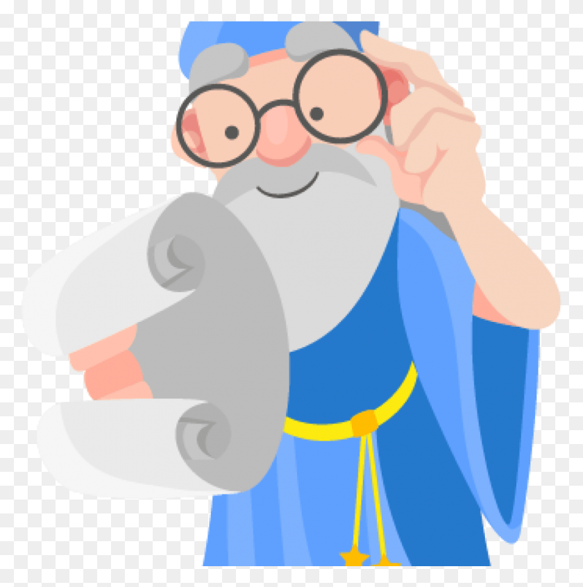 1017x1025 Wizard Clipart Free To Use Public Domain Wizard Clip Old Wise Man Transparent, Clothing, Apparel, Hat HD PNG Download