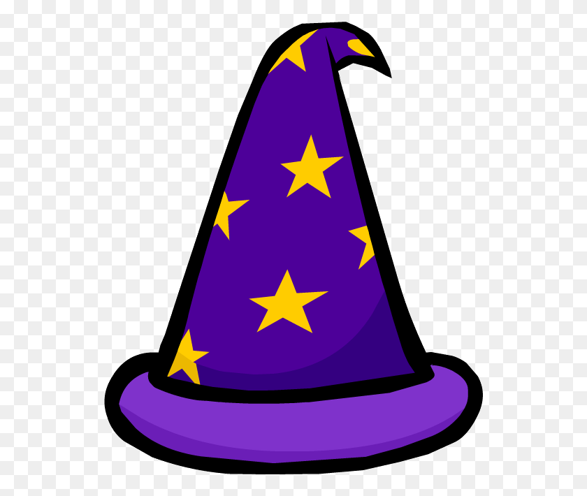 544x650 Wizard Hat Clipart Transparent, Clothing, Apparel, Party Hat HD PNG Download