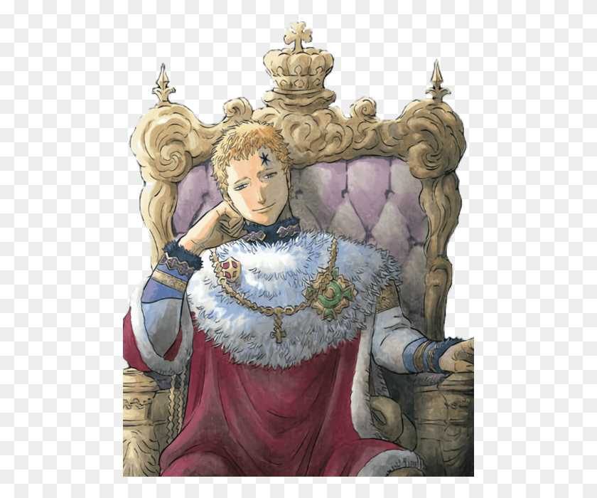 494x640 Wizard King Black Clover, Pillow, Cushion, Furniture HD PNG Download