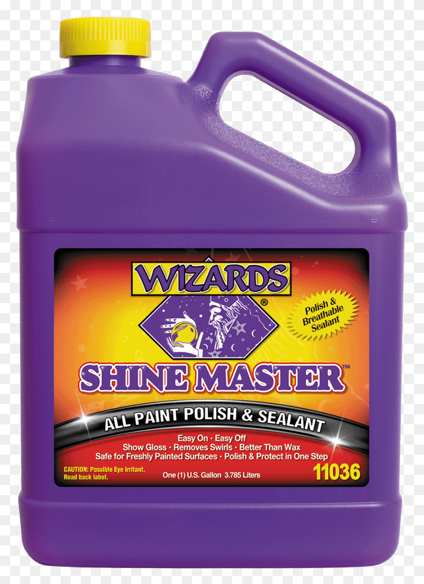 868x1220 Descargar Png Wizards Shine Master Polish Amp Sellador Transpirable Galón Productos Wizards, Buzón, Buzón, Alimentos Hd Png