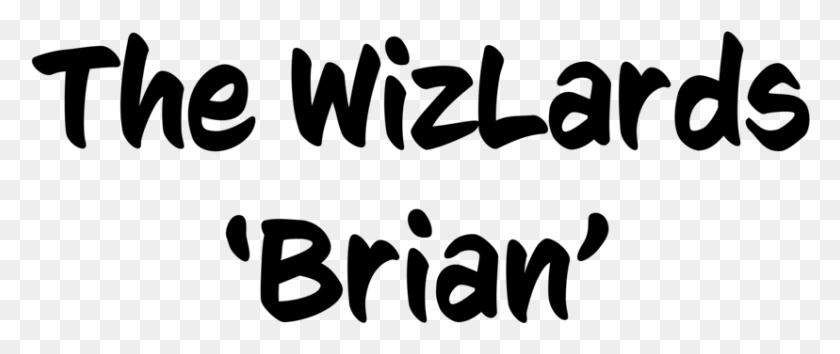 828x313 Wizlards Brian Socks Calligraphy, Gray, World Of Warcraft HD PNG Download