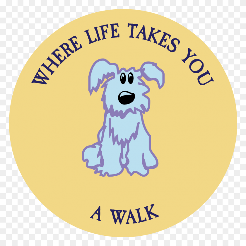 915x915 Wlty Dog A Walk Decal Starfish The Beach, Canine, Mammal, Animal HD PNG Download