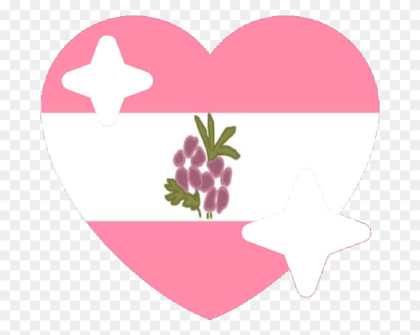 679x609 Wlw Sparkle Heart Discord Emoji, Графика, Фиолетовый Hd Png Скачать