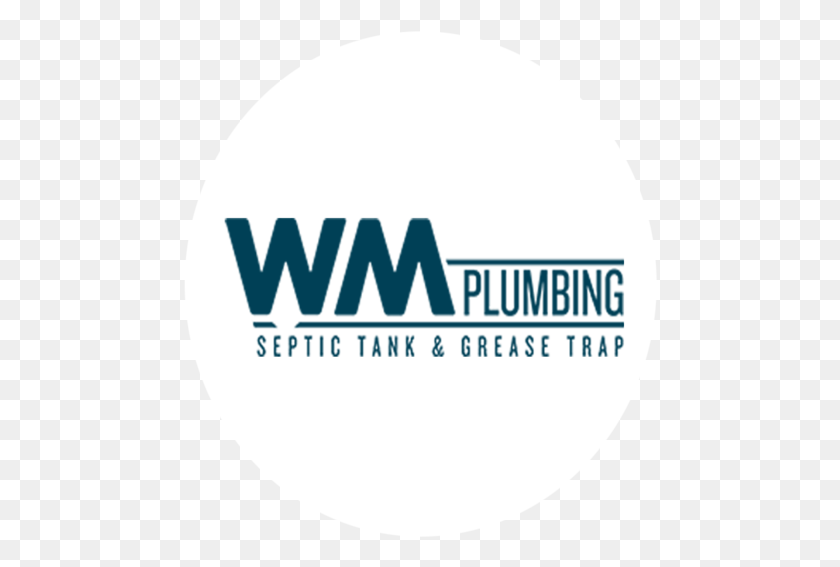474x507 Wm Plumbing Septic Tank Amp Grease Trap Electric Blue, Label, Text, Logo HD PNG Download