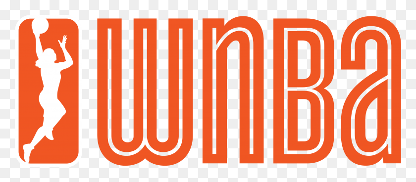 4686x1851 Wnba Logo Logotype 2018 Wnba Finals Logo, Word, Text, Number HD PNG Download