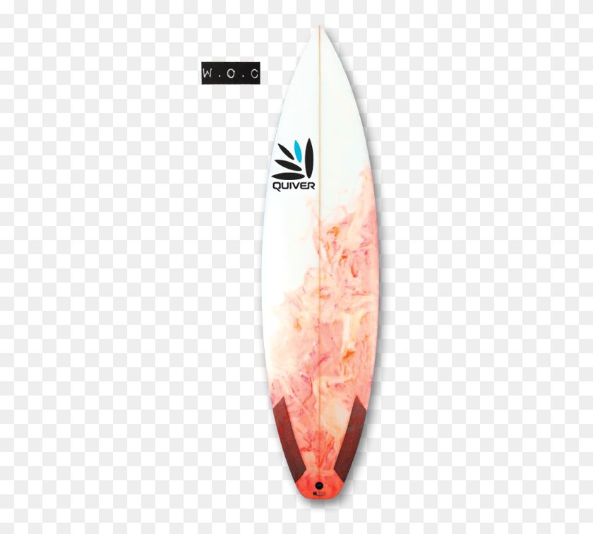 272x696 Woc Quiver Surfboard Surfboard, Sea, Outdoors, Water HD PNG Download