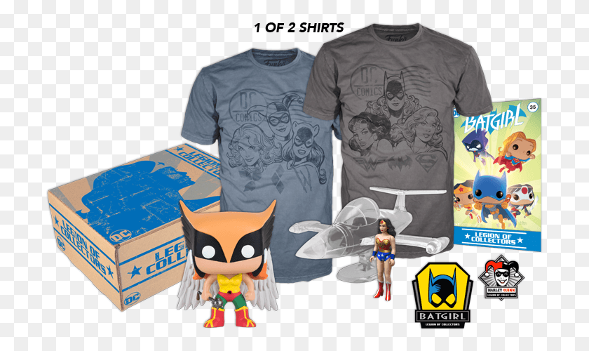 709x440 Wodccontents Legion Of Collectors Wonder Woman, Clothing, Apparel, T-shirt HD PNG Download