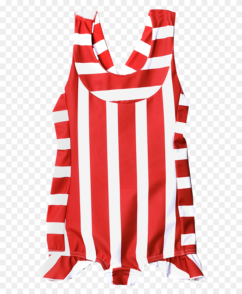 592x959 Wolf And Rita Iris Red Stripes Swimsuit Pattern, Clothing, Apparel, Shirt HD PNG Download