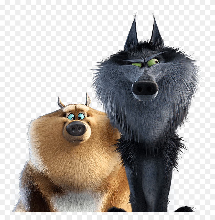 768x800 Descargar Png Wolf Cartoon Storks 2016 Wolf Pack, Mamífero, Animal, La Vida Silvestre Hd Png