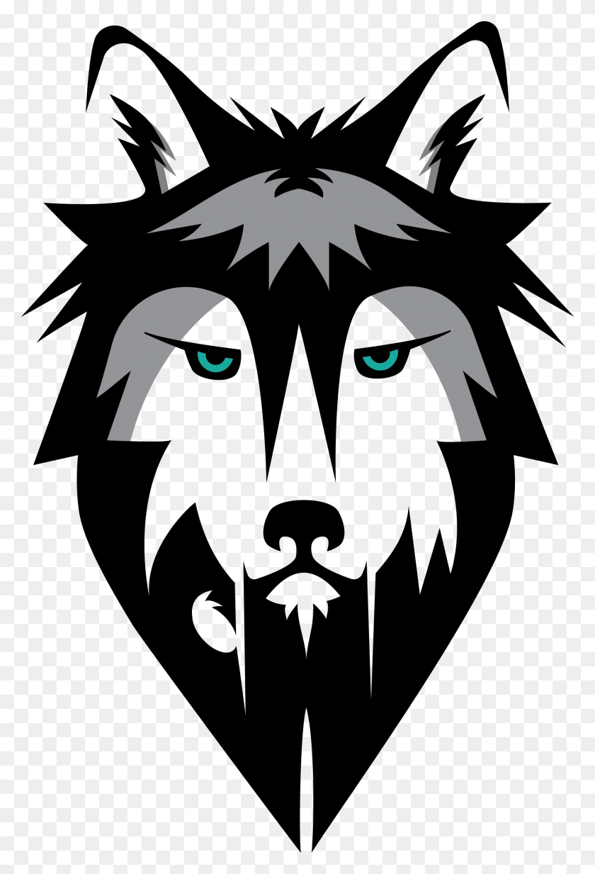 1644x2474 Wolf Challenge School Logo, Stencil, Symbol, Emblem HD PNG Download