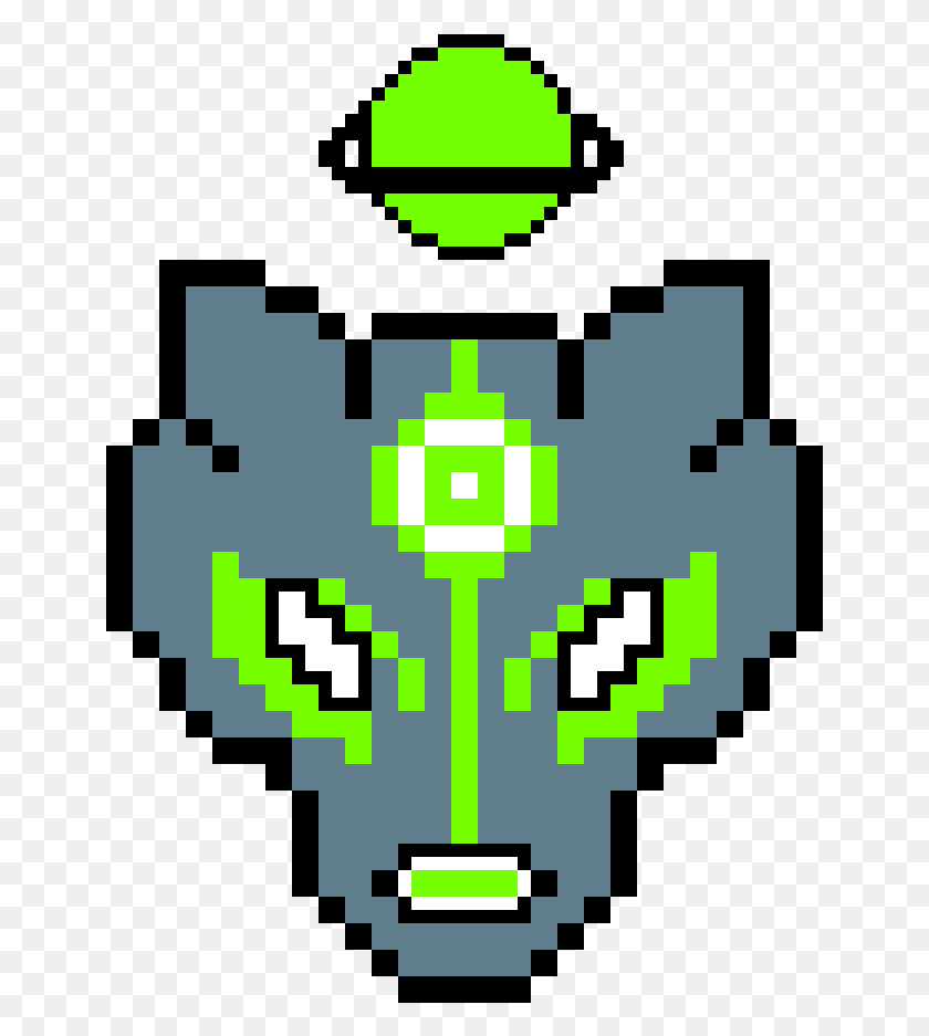 649x877 Wolf Green Lantern Rainbow Pixel Art, Green, Graphics HD PNG Download