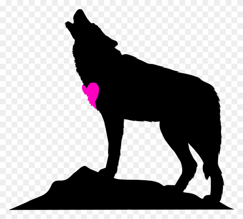801x715 Wolf Heart Howl Howlingwolf Wolf Howling Transparent Background, Plectrum HD PNG Download