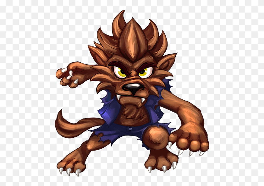494x533 Wolf Man Outfit Cartoon, Person, Human HD PNG Download